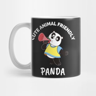 Cute Animal Friendly Panda - Gift Ideas For Animal and Panda Lovers - Gift For Boys, Girls, Dad, Mom, Friend, Panda lovers - Panda Lover Funny Mug